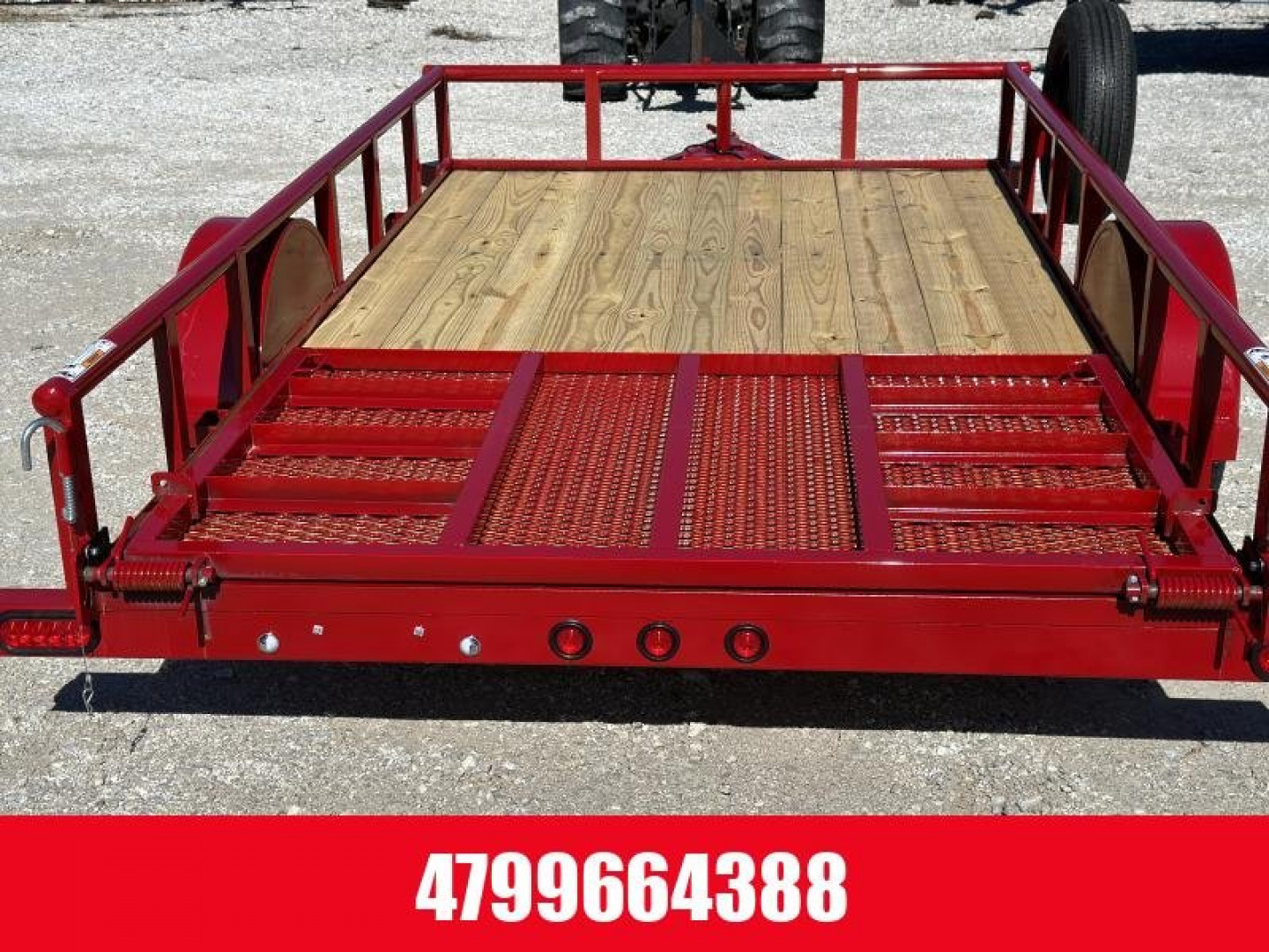 New TOP HAT TRAILERS Top Hat DSP-77x12 Utility Trailer