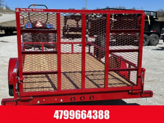 New TOP HAT TRAILERS Top Hat DSP-77x12 Utility Trailer