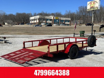 New TOP HAT TRAILERS Top Hat DSP-77x12 Utility Trailer