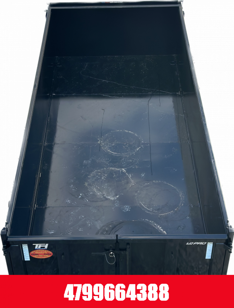 New TOP HAT TRAILERS DPX140-16FT (3FT SIDES) 7GA FLOOR/ 14PLY Dump Trailer
