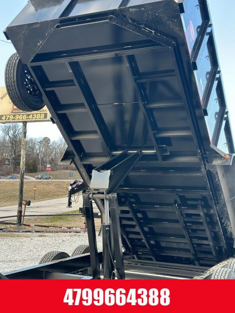 New TOP HAT TRAILERS DPX140-16FT (3FT SIDES) 7GA FLOOR/ 14PLY Dump Trailer