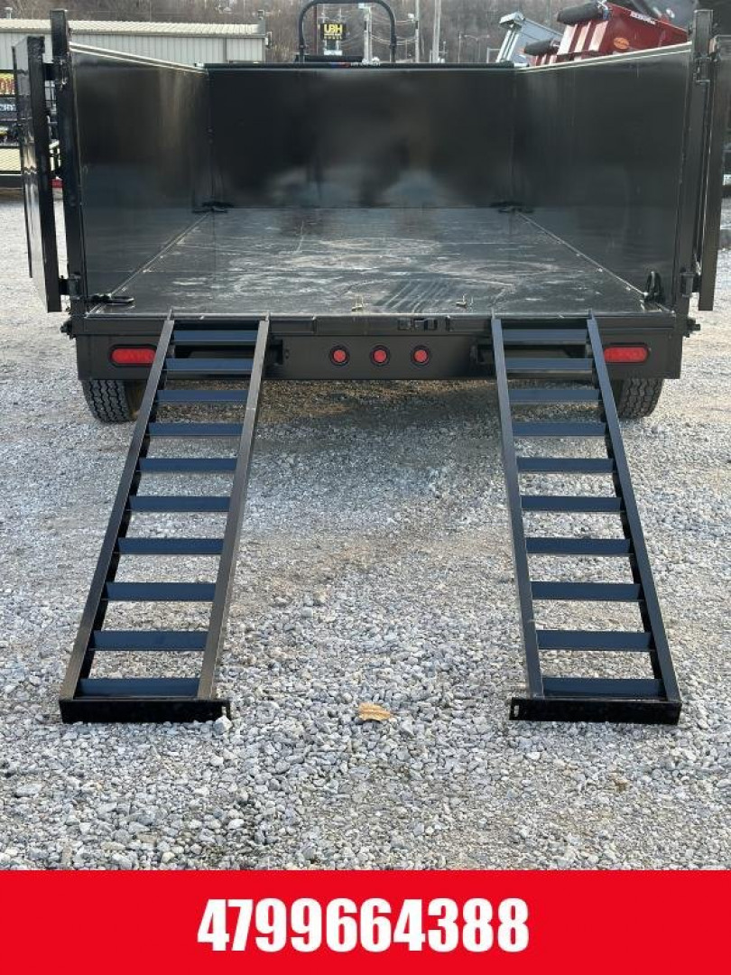 New TOP HAT TRAILERS DPX140-16FT (3FT SIDES) 7GA FLOOR/ 14PLY Dump Trailer