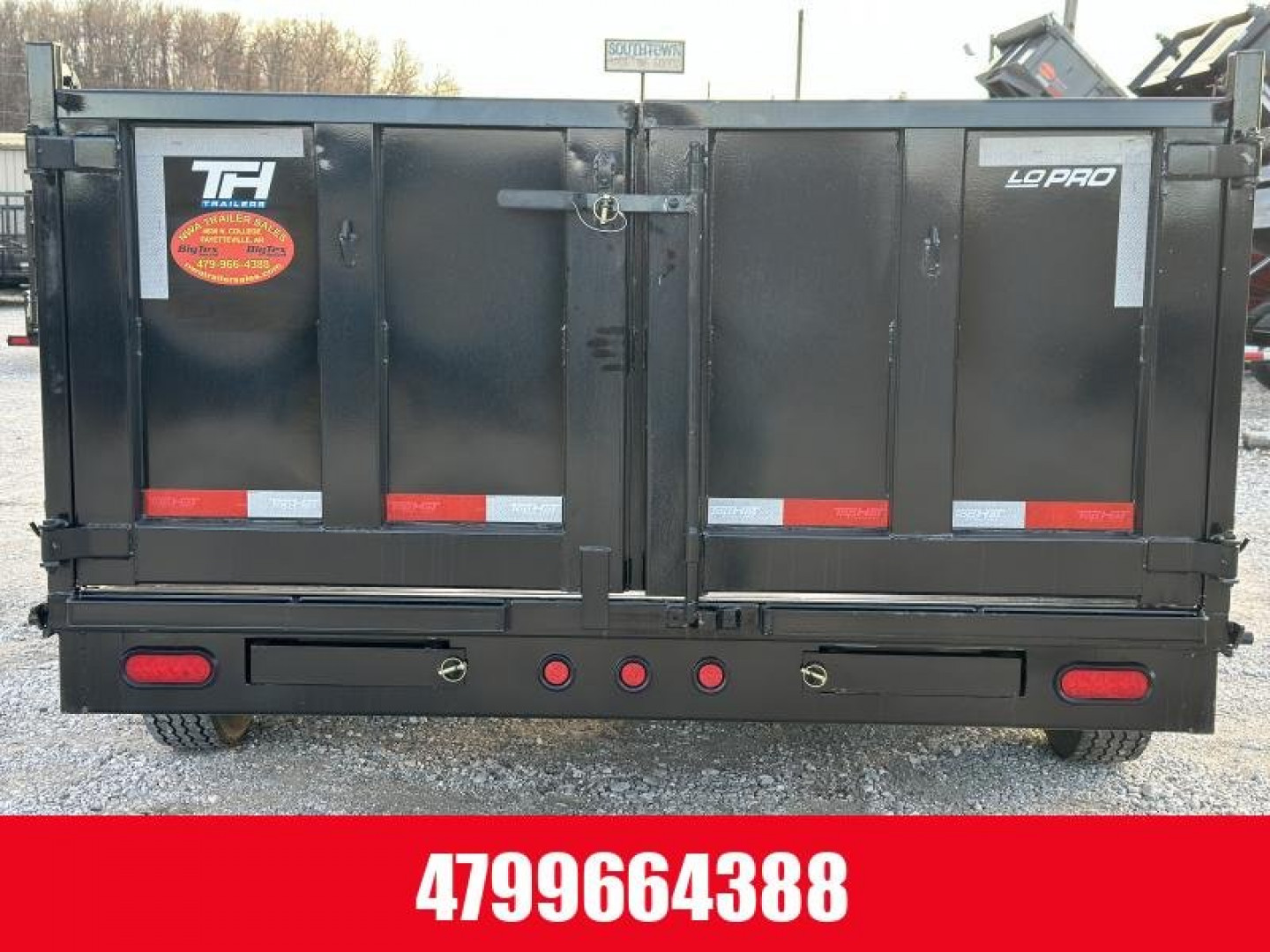 New TOP HAT TRAILERS DPX140-16FT (3FT SIDES) 7GA FLOOR/ 14PLY Dump Trailer