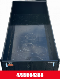 New TOP HAT TRAILERS DPX140-16FT (3FT SIDES) 7GA FLOOR/ 14PLY Dump Trailer