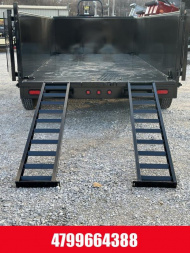 New TOP HAT TRAILERS DPX140-16FT (3FT SIDES) 7GA FLOOR/ 14PLY Dump Trailer