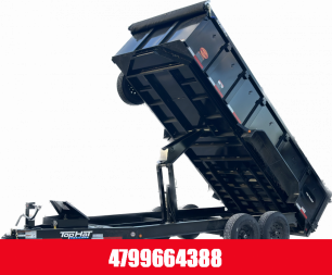 New TOP HAT TRAILERS DPX140-16FT (3FT SIDES) 7GA FLOOR/ 14PLY Dump Trailer