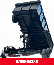 New TOP HAT TRAILERS DPX140-16FT (3FT SIDES) 7GA FLOOR/ 14PLY Dump Trailer