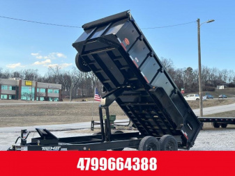 New TOP HAT TRAILERS DPX140-16FT (3FT SIDES) 7GA FLOOR/ 14PLY Dump Trailer