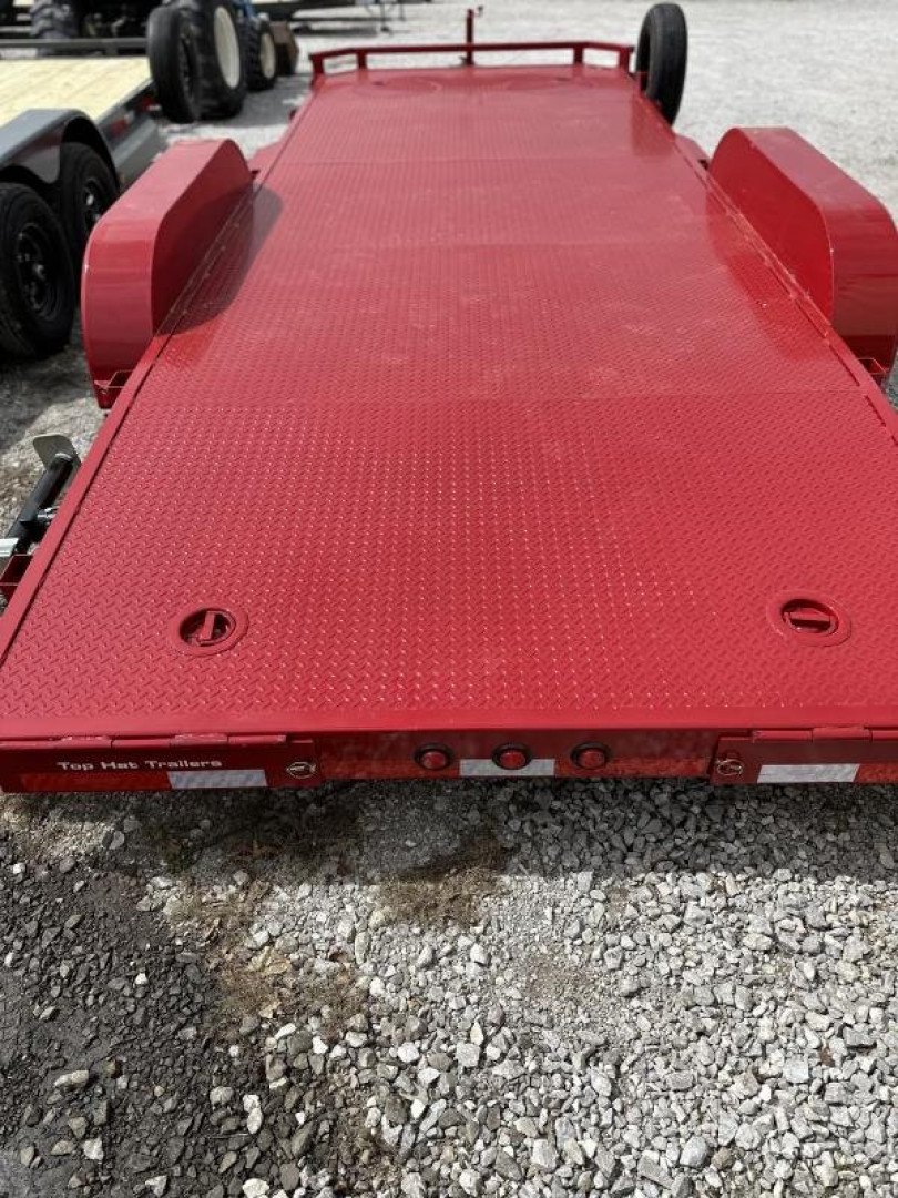 New TOP HAT TRAILERS ALL STEEL HEAVY DUTY CAR HAULER 83"X 20' ( STEEL DECK) Car Hauler