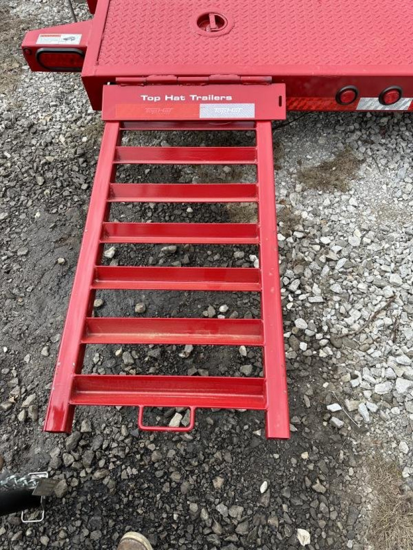New TOP HAT TRAILERS ALL STEEL HEAVY DUTY CAR HAULER 83"X 20' ( STEEL DECK) Car Hauler