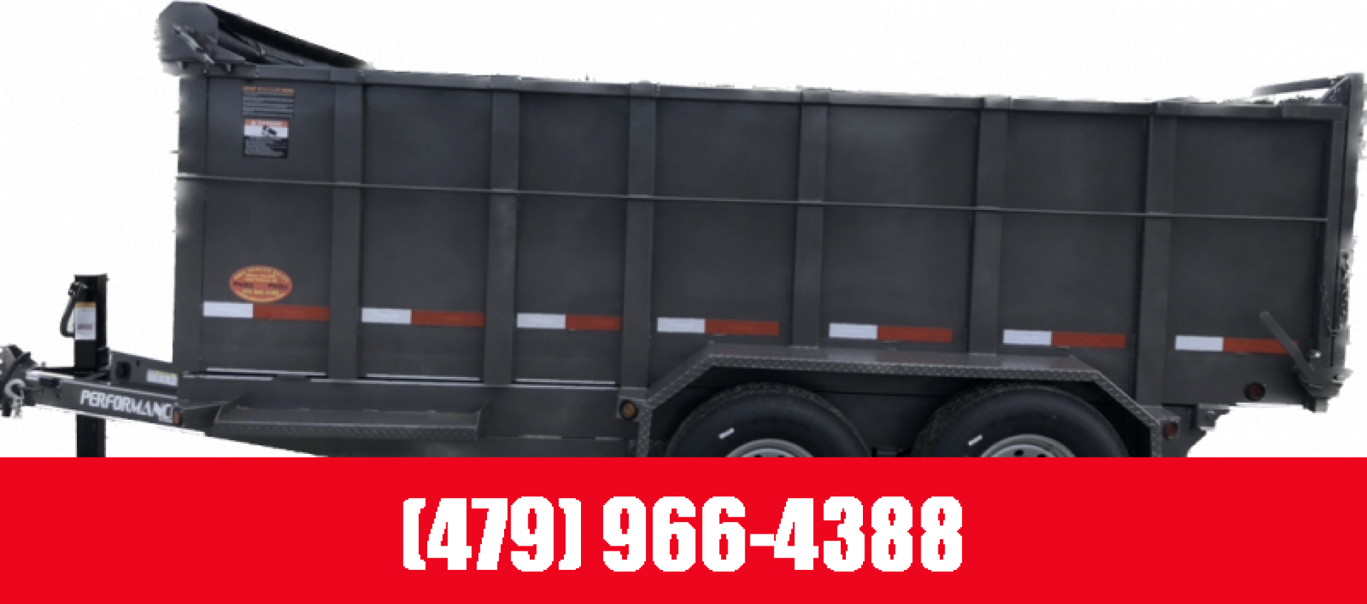 New PERFORMANCE TRAILERS HD83X14SP- P3/14PLY Dump Trailer