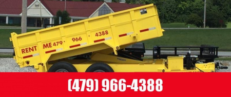 Used 12' Dump **RENTAL **Trailer 10K Rated