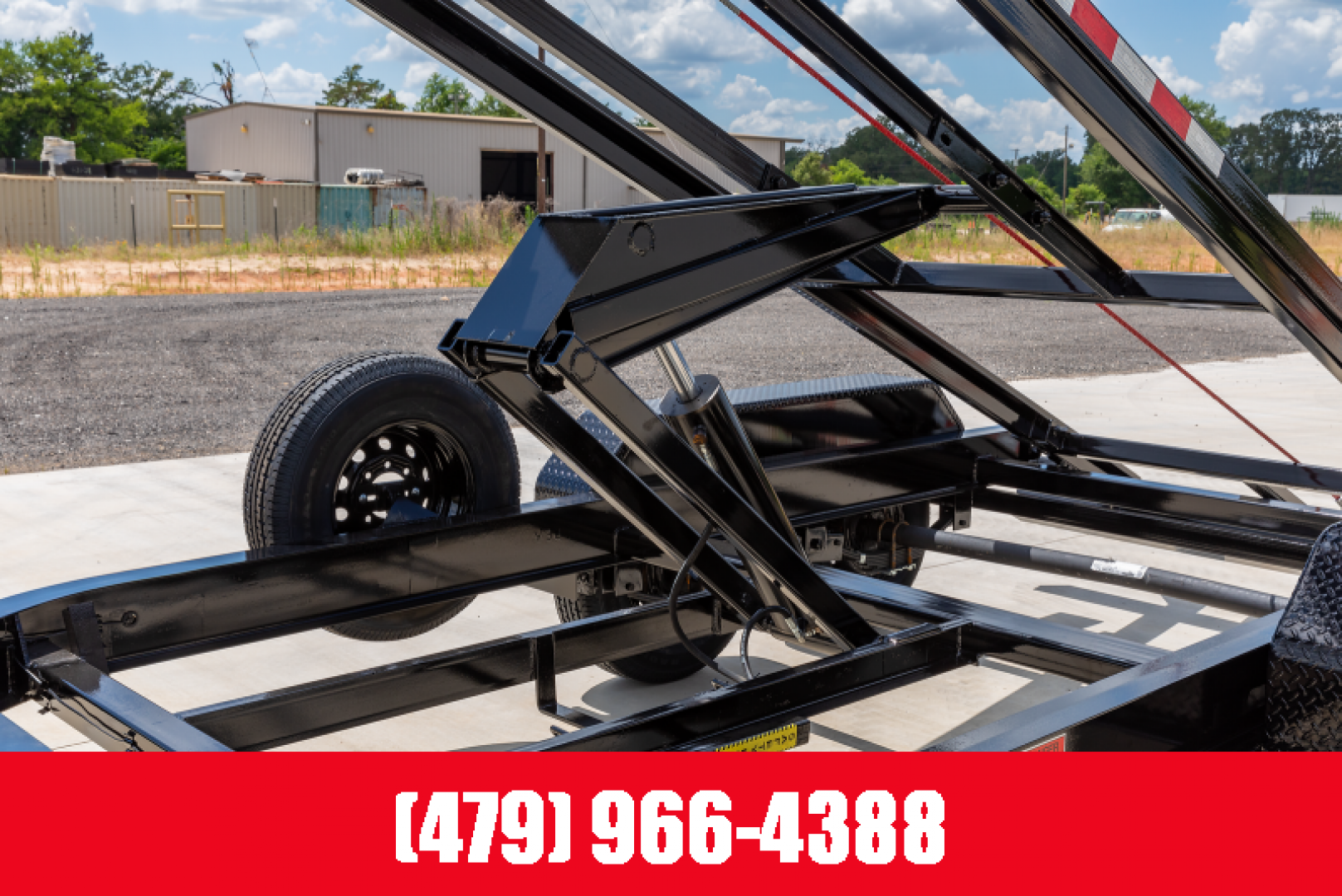 New BIG TEX TRAILERS 14RB-14 Roll- Off Dumpster (Bumper-Pull) Dump Trailer