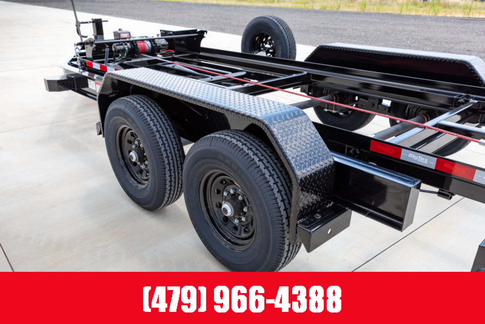 New BIG TEX TRAILERS 14RB-14 Roll- Off Dumpster (Bumper-Pull) Dump Trailer