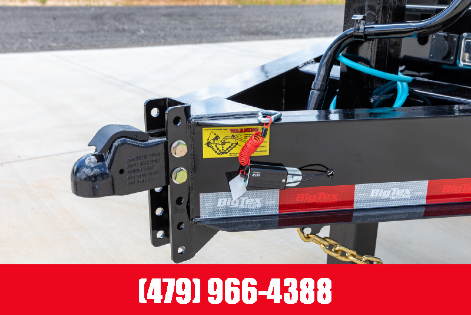 New BIG TEX TRAILERS 14RB-14 Roll- Off Dumpster (Bumper-Pull) Dump Trailer