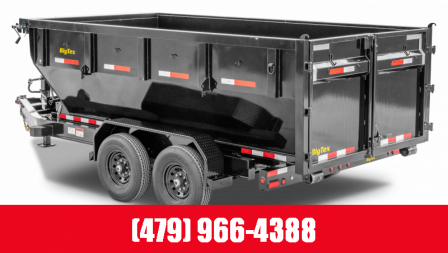 New BIG TEX TRAILERS 14RB-14 Roll- Off Dumpster (Bumper-Pull) Dump Trailer