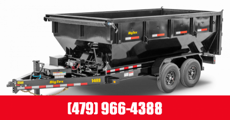 New BIG TEX TRAILERS 14RB-14 Roll- Off Dumpster (Bumper-Pull) Dump Trailer