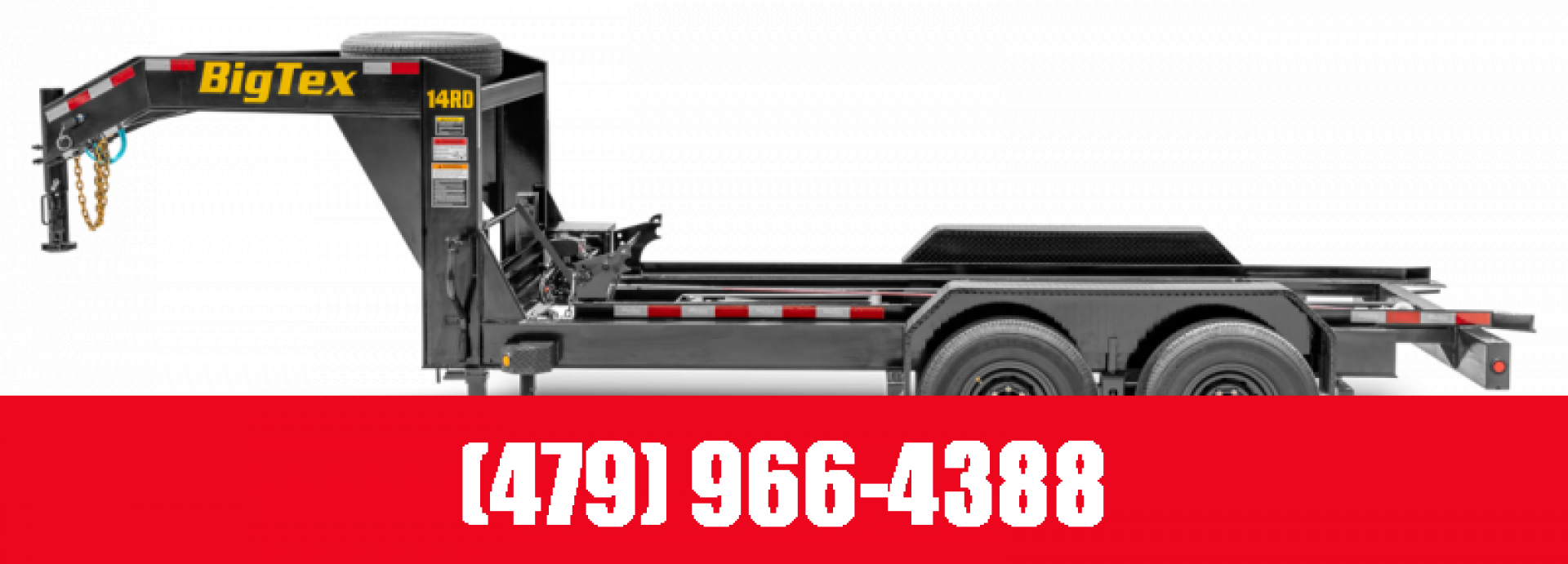 New Big Tex Trailers  14RD-14 Roll- Off Dumpster (Gooseneck) Dump Trailer