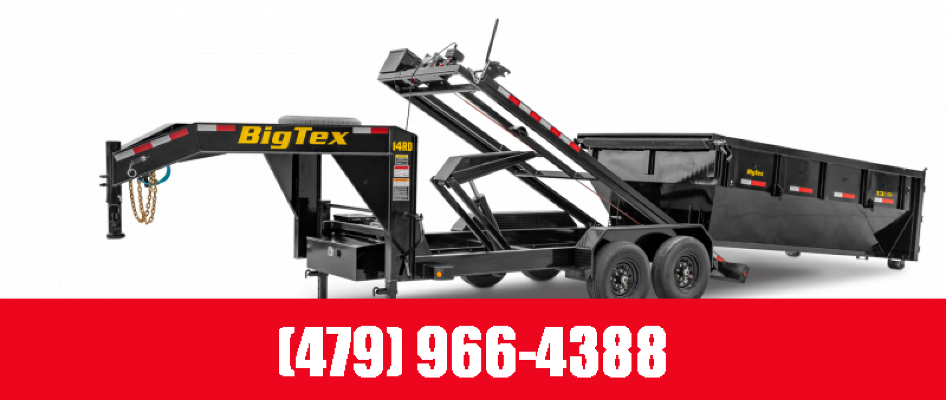 New Big Tex Trailers  14RD-14 Roll- Off Dumpster (Gooseneck) Dump Trailer