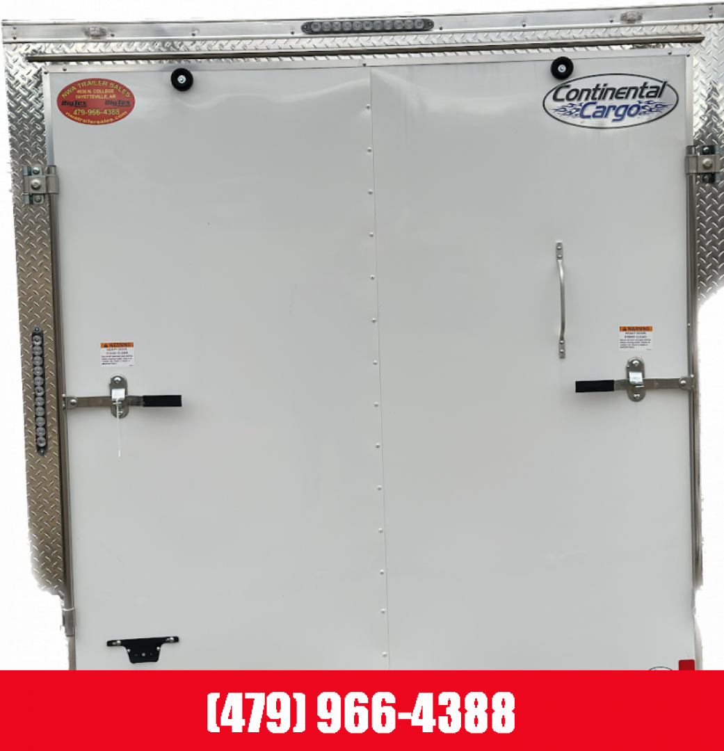 New 2023 CONTINENTAL CARGO 7x14 Tandem Cargo Cargo / Enclosed Trailer