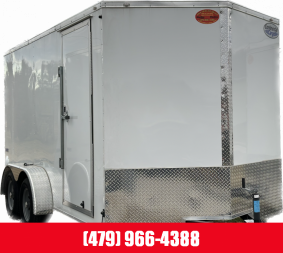 New 2023 CONTINENTAL CARGO 7x14 Tandem Cargo Cargo / Enclosed Trailer