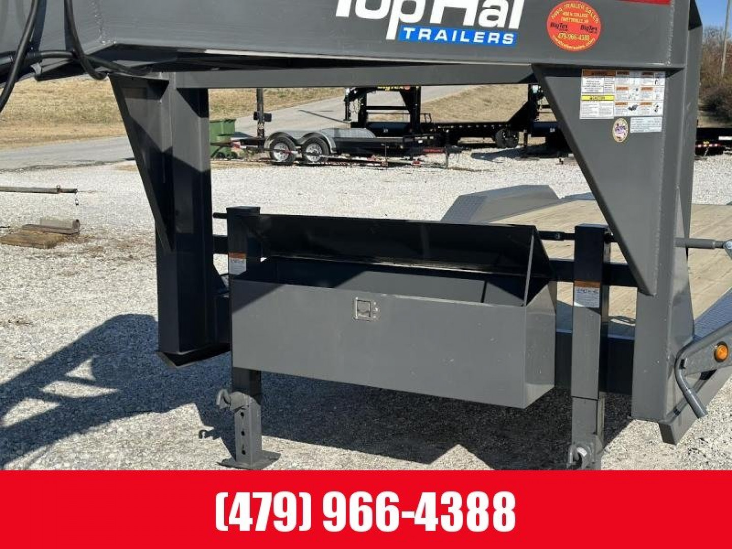 New Top Hat Trailers TH-WDOGN-22x102 Equipment Trailer