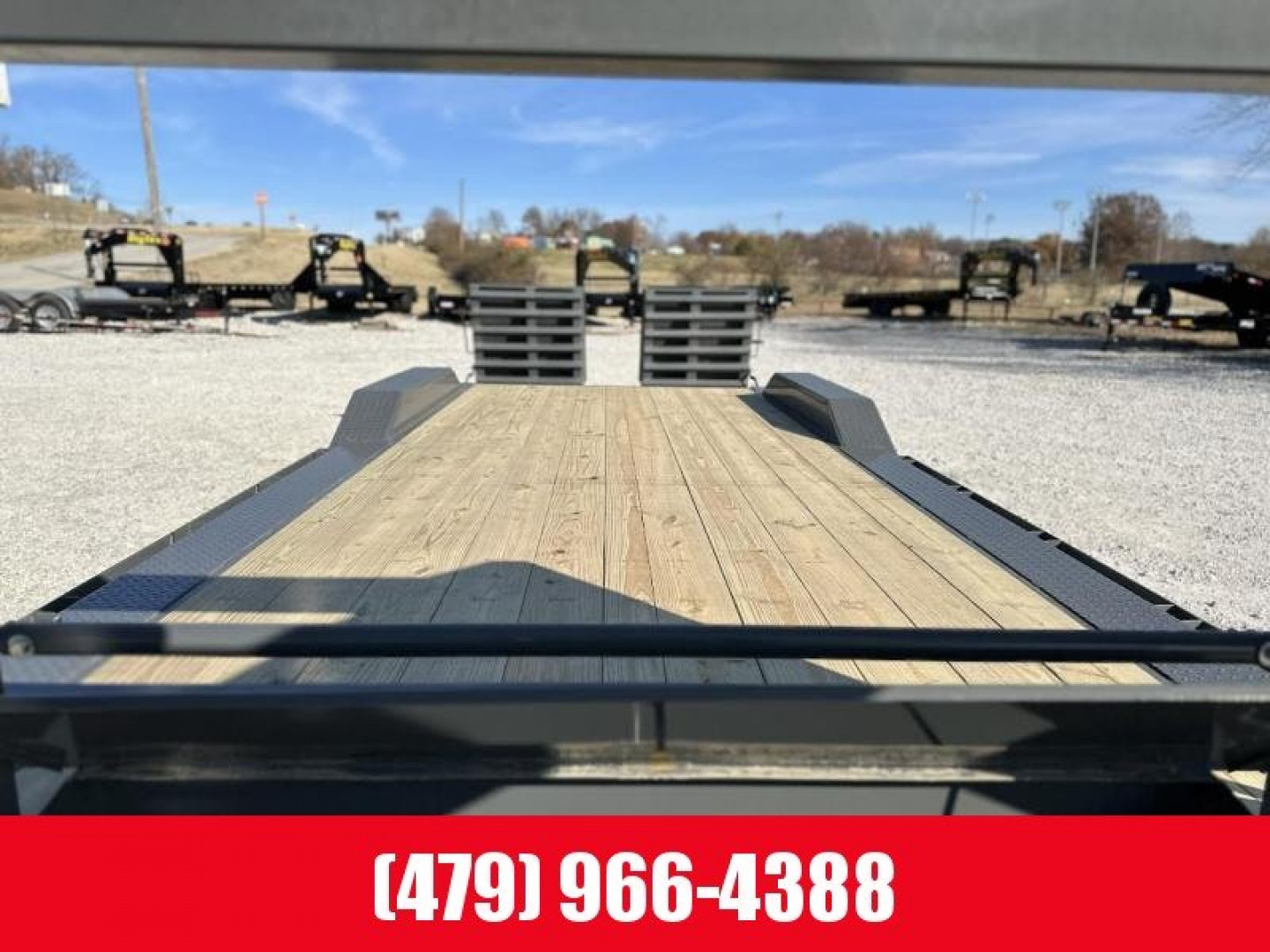 New Top Hat Trailers TH-WDOGN-22x102 Equipment Trailer
