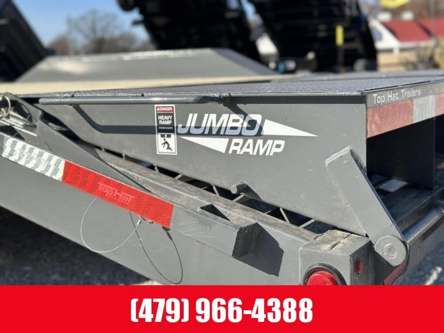 New Top Hat Trailers TH-WDOGN-22x102 Equipment Trailer
