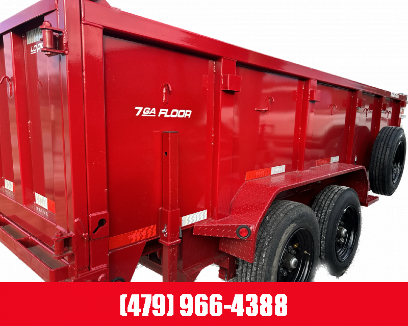 New Top Hat Trailers DPX-140-14’ (3FT SIDES) 7 GA FLOOR  Dump Trailer