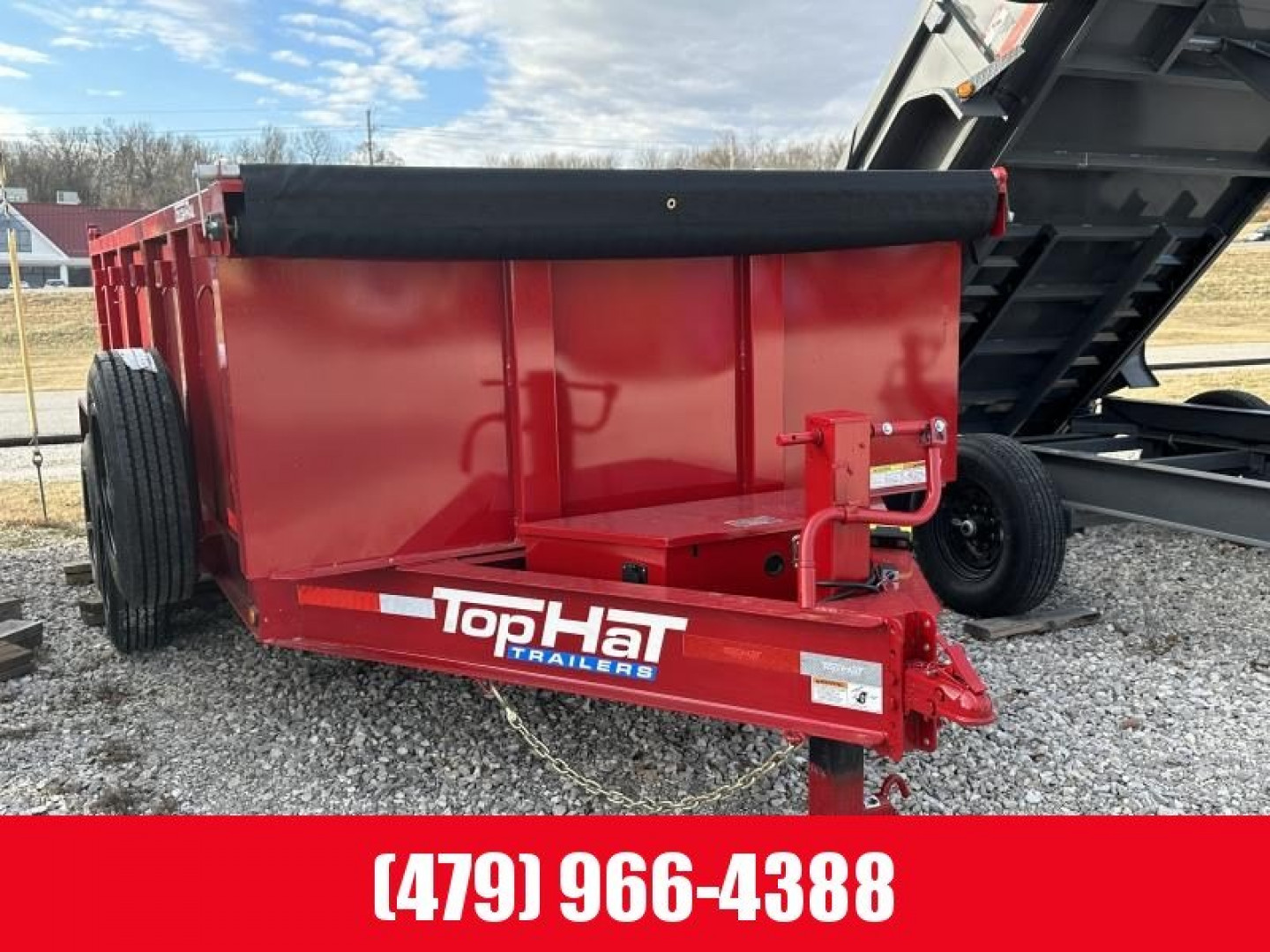 New Top Hat Trailers DPX-140-14’ (3FT SIDES) 7 GA FLOOR  Dump Trailer