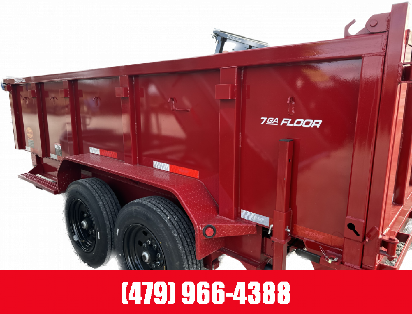 New Top Hat Trailers DPX-140-14’ (3FT SIDES) 7 GA FLOOR  Dump Trailer