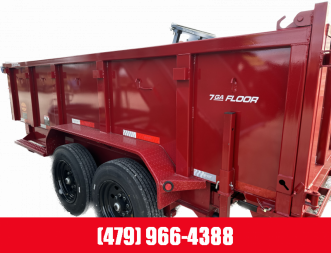 New Top Hat Trailers DPX-140-14’ (3FT SIDES) 7 GA FLOOR  Dump Trailer
