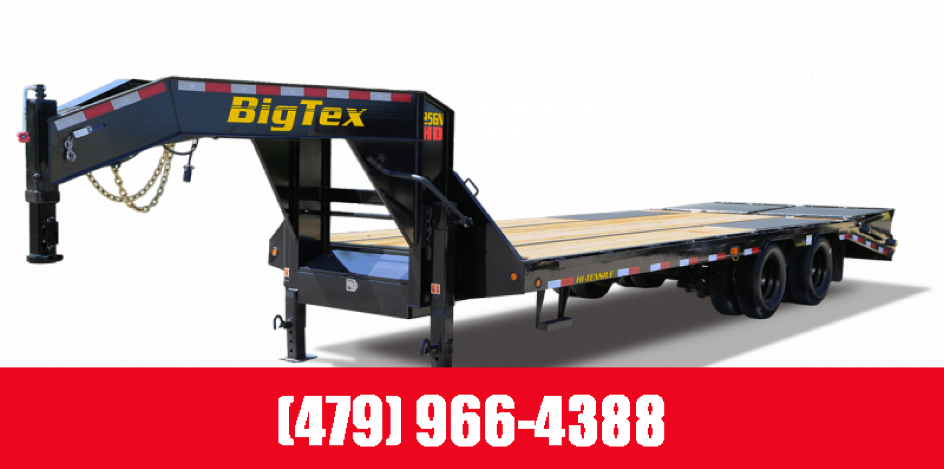 New Big Tex Trailers 25GN-25+5 Flatbed Trailer