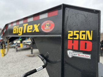 New Big Tex Trailers 25GN-35+5 Flatbed Trailer