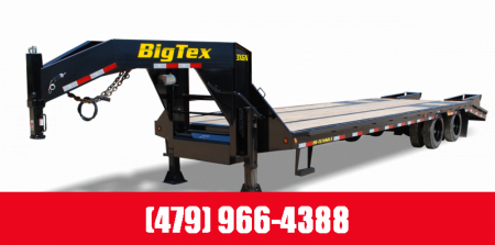 New Big Tex Trailers 3XGN-25+5 Flatbed Trailer