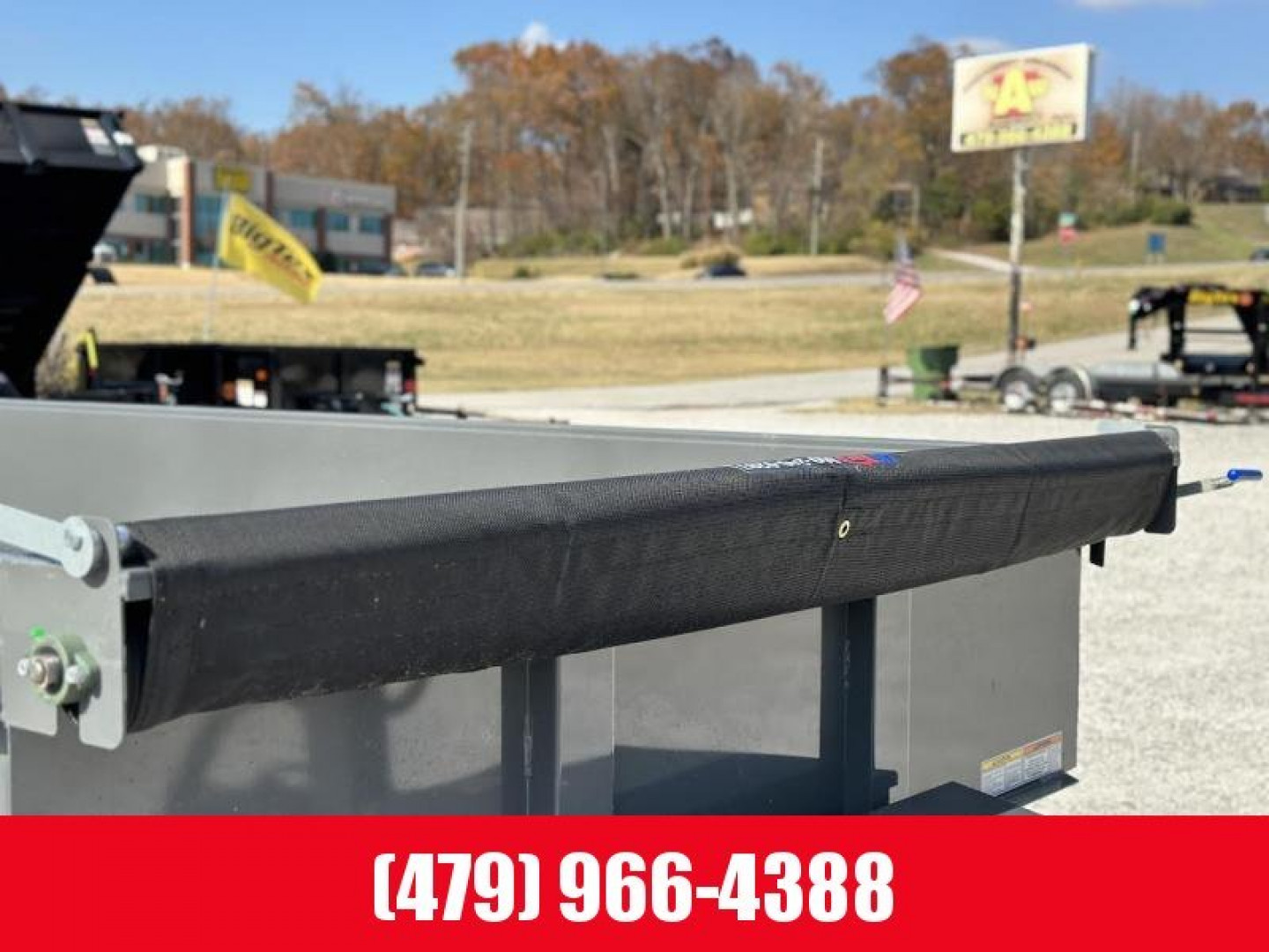 New Top Hat 7x14 DPX 140 Dump Trailer w/ 7 Gauge Floor
