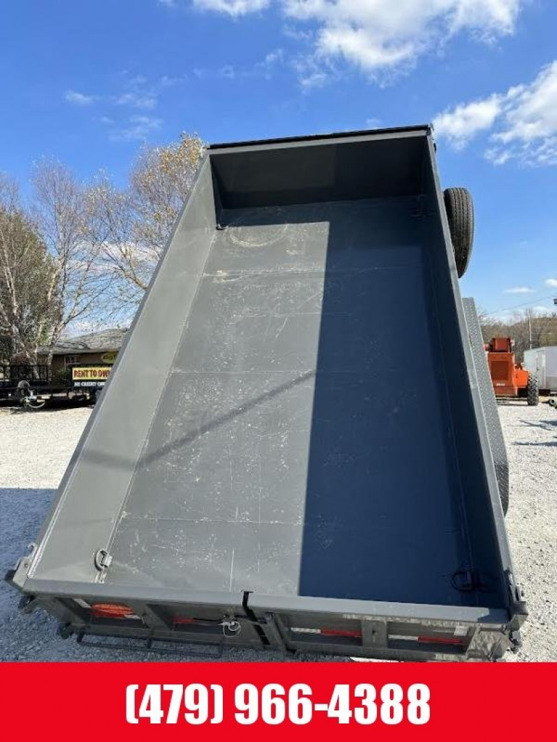 New Top Hat 7x14 DPX 140 Dump Trailer w/ 7 Gauge Floor