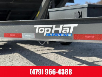 New Top Hat 7x14 DPX 140 Dump Trailer w/ 7 Gauge Floor