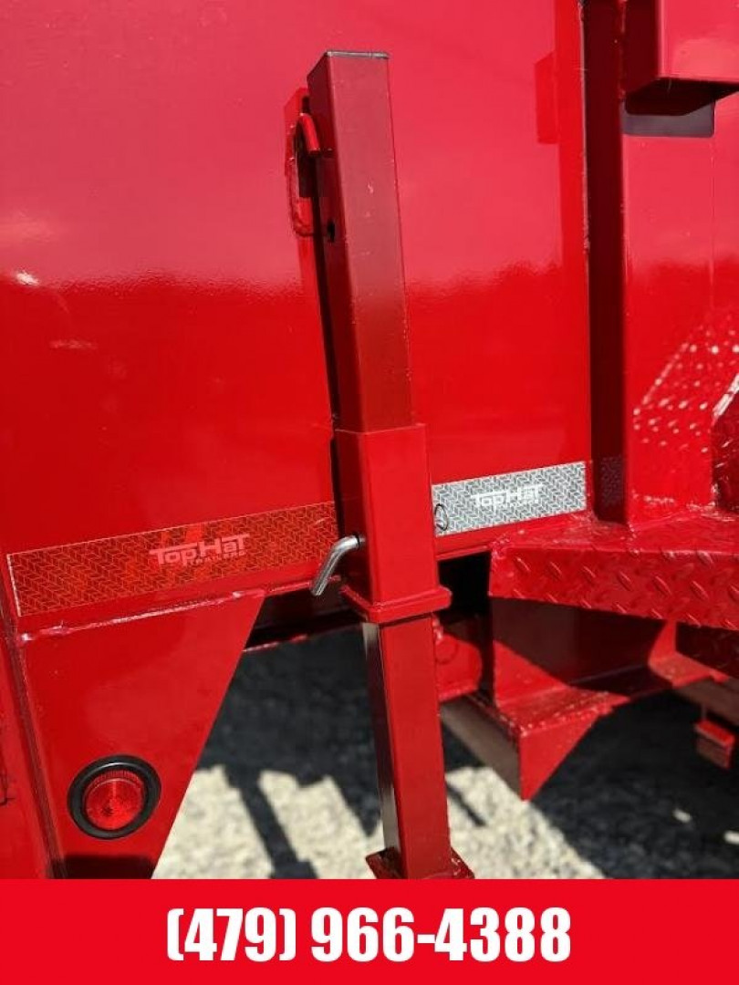 New Top Hat 7x14 DPX 140 Dump Trailer w/ 7 Gauge Floor