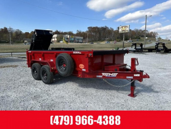 New Top Hat 7x14 DPX 140 Dump Trailer w/ 7 Gauge Floor