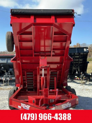New Top Hat 7x14 DPX 140 Dump Trailer w/ 7 Gauge Floor