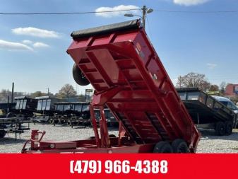New Top Hat 7x14 DPX 140 Dump Trailer w/ 7 Gauge Floor