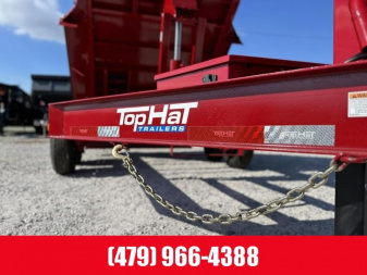 New Top Hat 7x14 DPX 140 Dump Trailer w/ 7 Gauge Floor