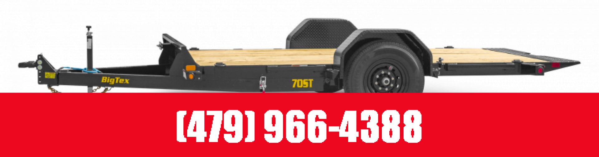 New Big Tex Trailers 70ST-13 Equipment Trailer