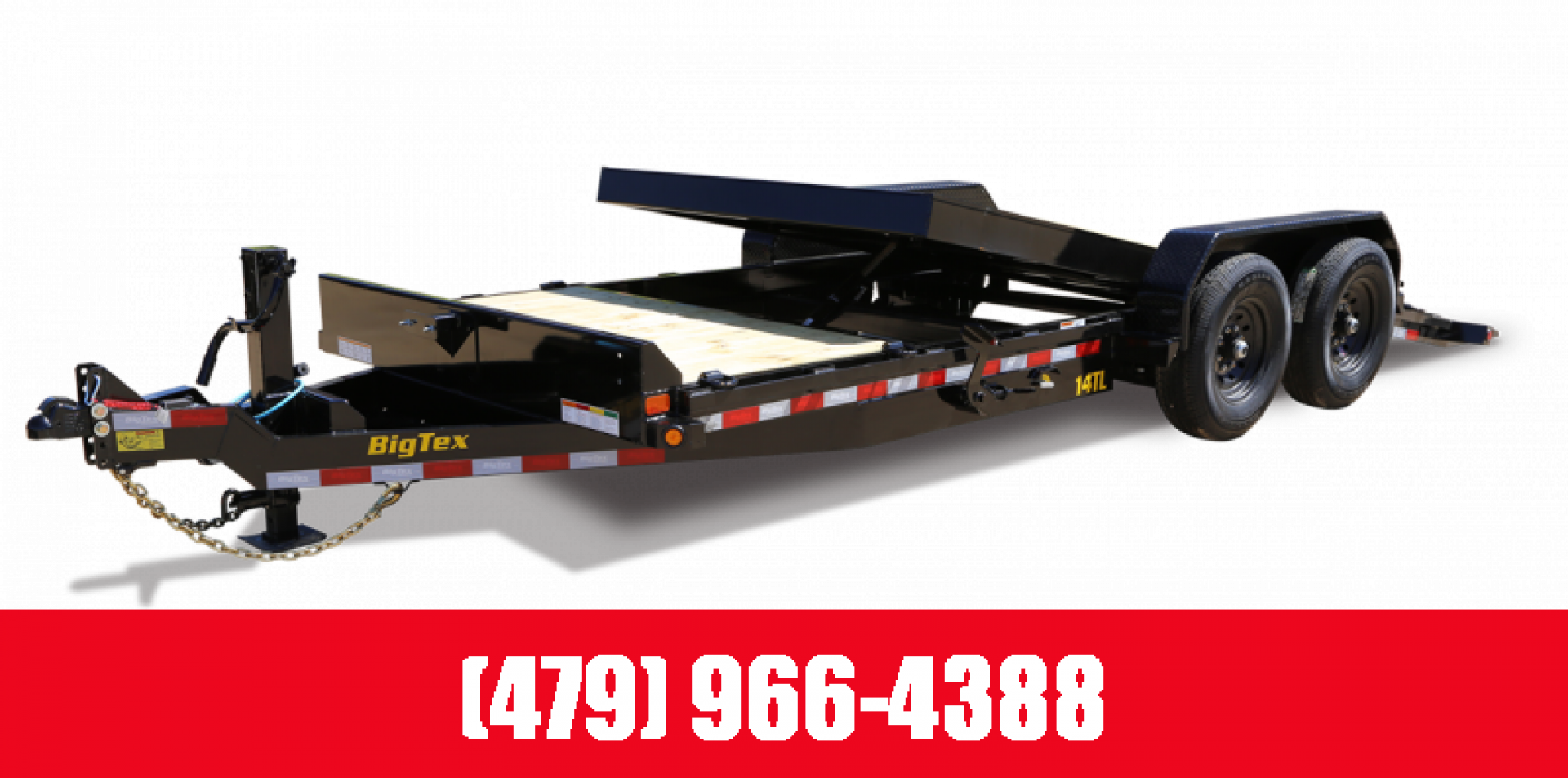 New Big Tex Trailers 14TL-20 (4'+16' Tilt) Tilt Trailer