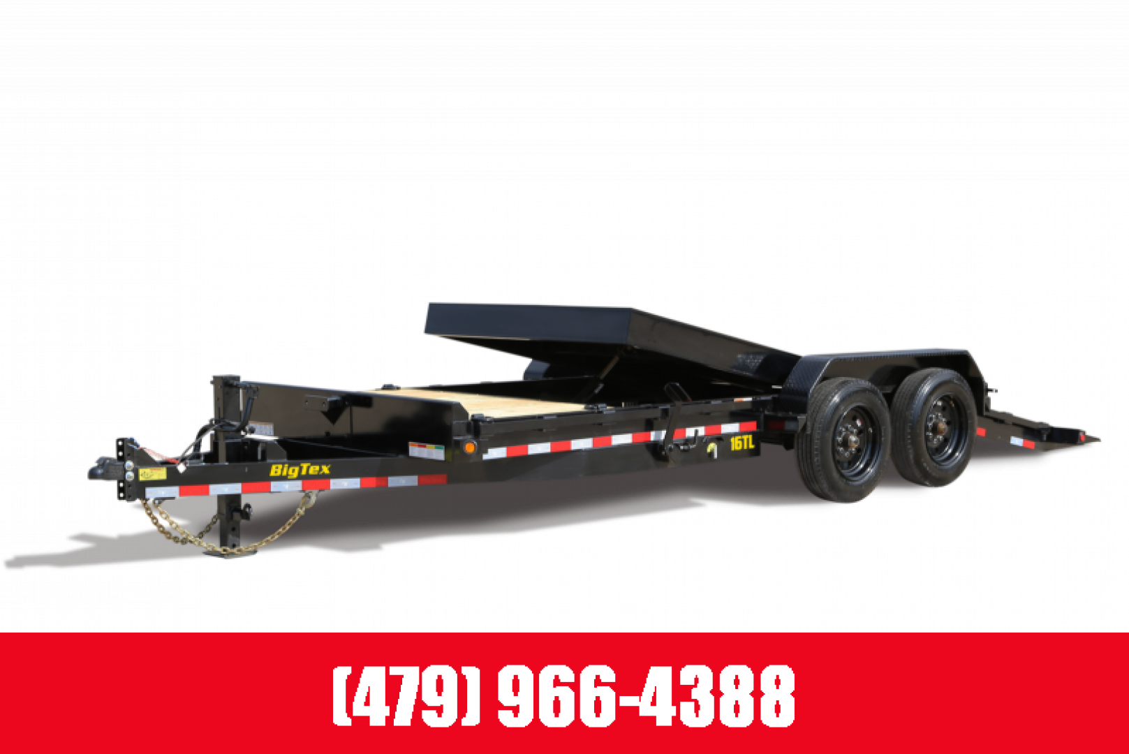 New Big Tex Trailers 16TL-22 (6' +16' Tilt)  Tilt Trailer