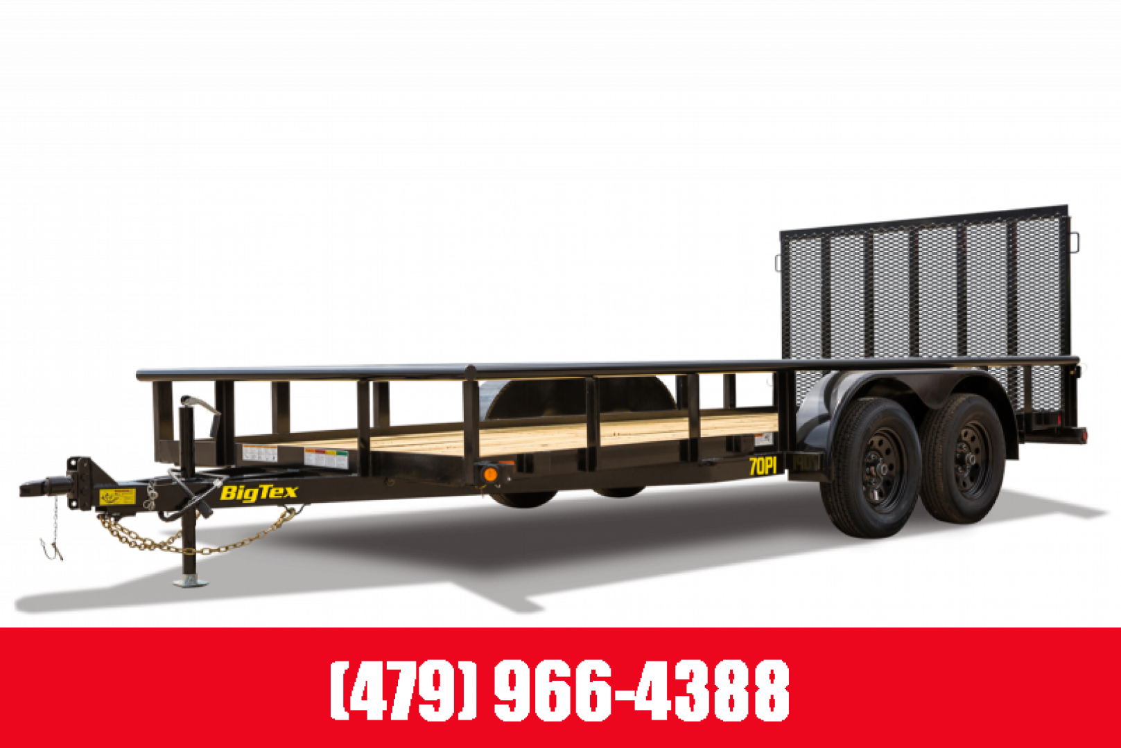 New Big Tex Trailers 70PI-20 Utility Trailer