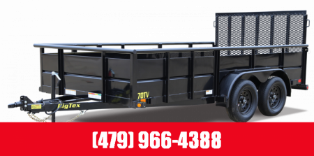 New Big Tex Trailers 70TV-14 Utility Trailer