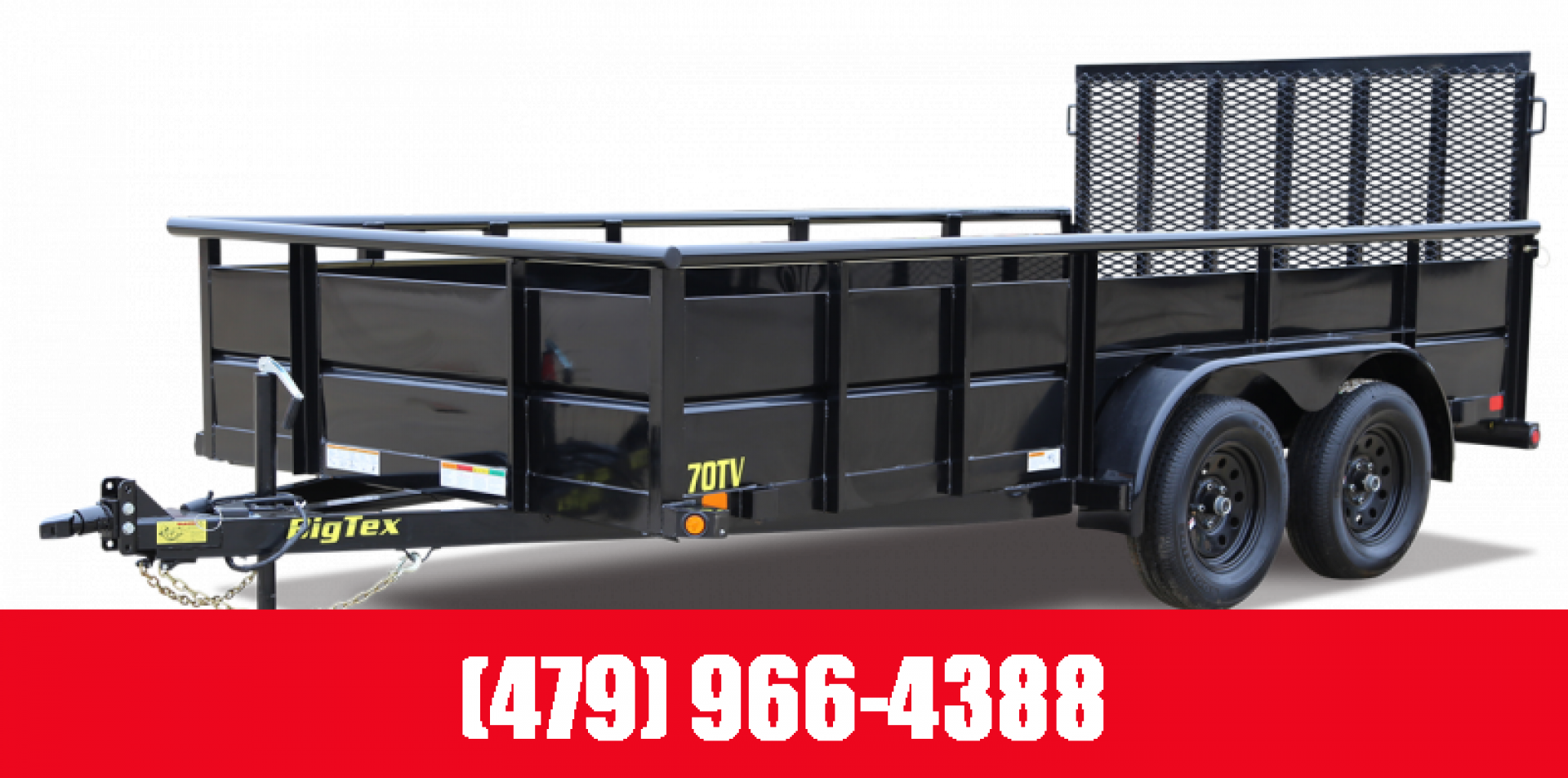 New Big Tex Trailers 70TV-18 Utility Trailer