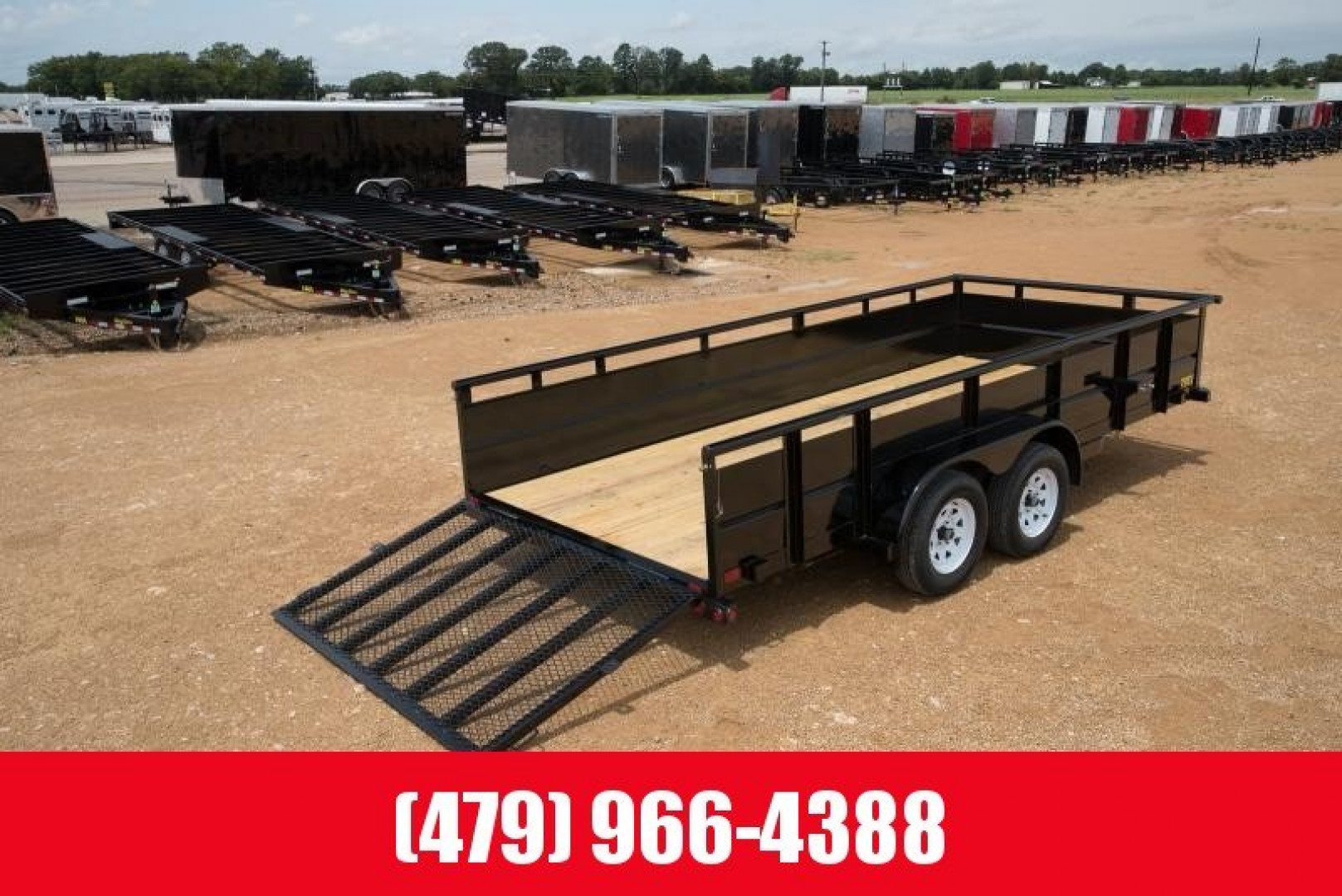 New Big Tex Trailers 70TV-18 Utility Trailer